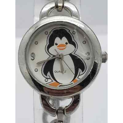 Penguin novelty watch S218. Penguin on watch face and band. Sold