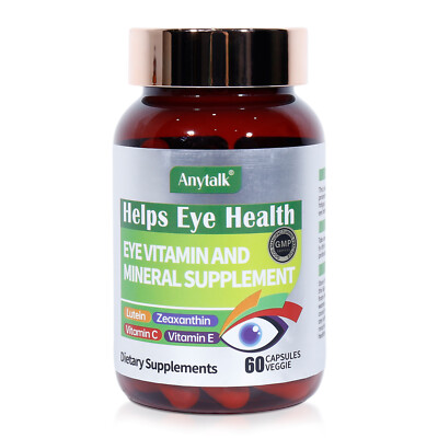 Lutein Vitamin and Mineral Supplement for Eyes 60 Tablets