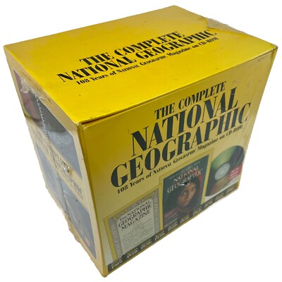 The Complete National Geographic Magazine on  30 CD ROM Digital Library