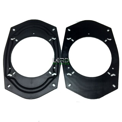 Universal 6'' x 9'' 5'' x 7'' 6'' x 8'' to 5.25'' Speaker Adapter Plates Pair