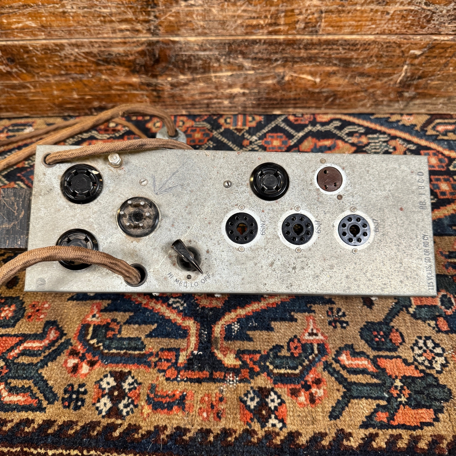 1940s Hammond Tube Reverb Amplifier ER-20 Tone Cabinet DR-20 | eBay