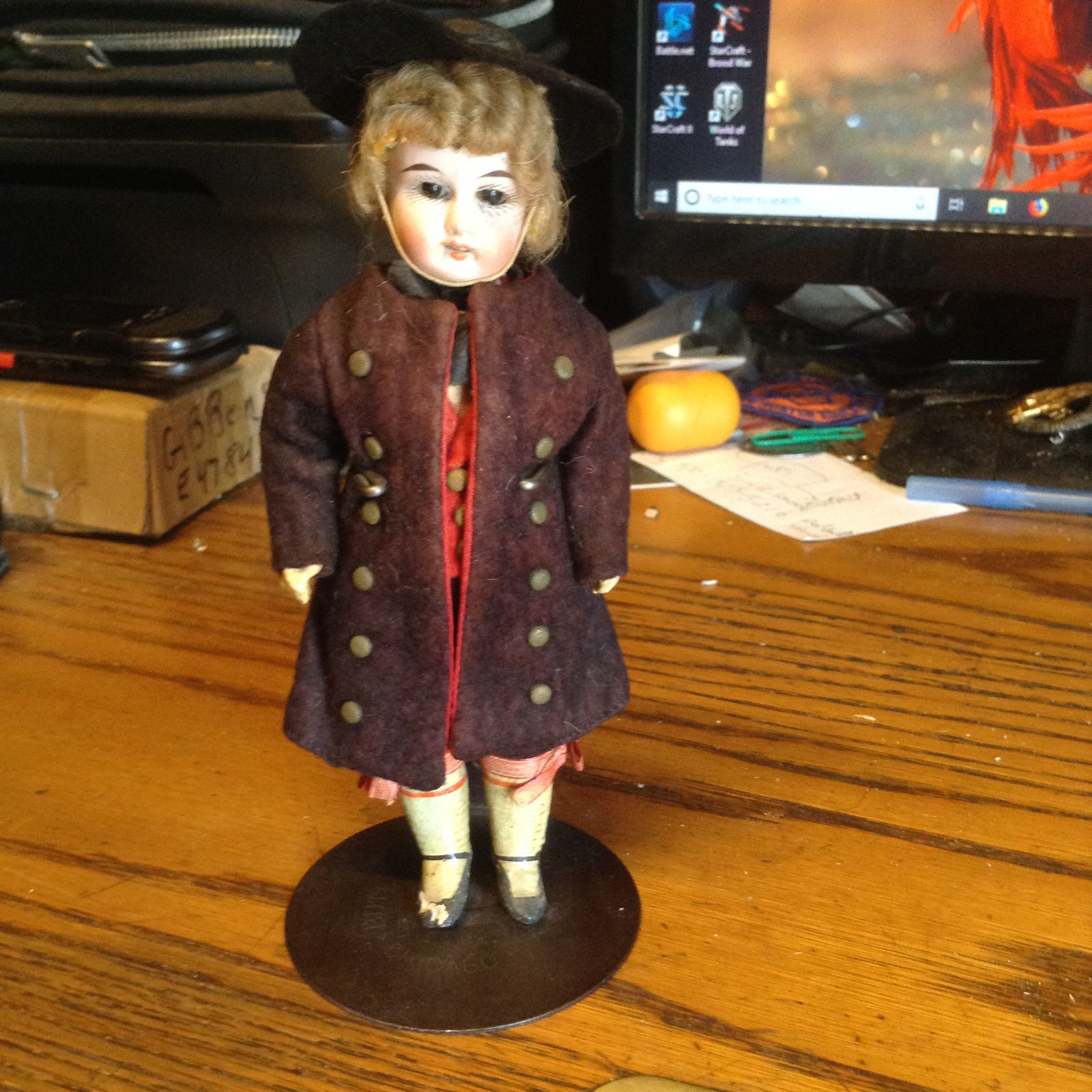 GERMAN BISQUE DOLL ALL ORIGINAL