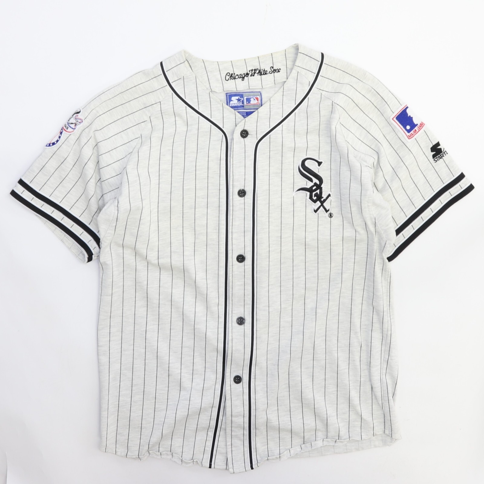 ウェア 90s vintage white Sox size:XL VINTAGE RARE EARLY 90's STARTER CHICAGO WHITE SOX BASEBALL