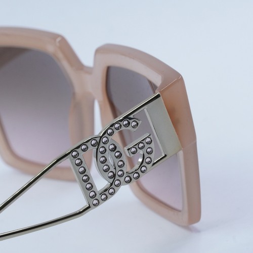 DOLCE & GABBANA DOLCE & GABBANA DG4446B 343611 OPAL ROSE/PINK GRADIENT GREY 53-19-145 SUNGLAS...