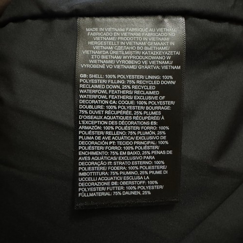 The North Face Men's Baltic Down Puffer Hoodie Jacket TNF Black Sz S M L XL NEW