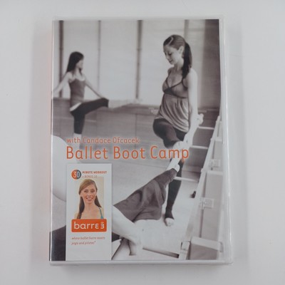 Ballet Boot Camp with Candace Ofcacek (DVD, 2012) Barre3 Workout NEW SEALED