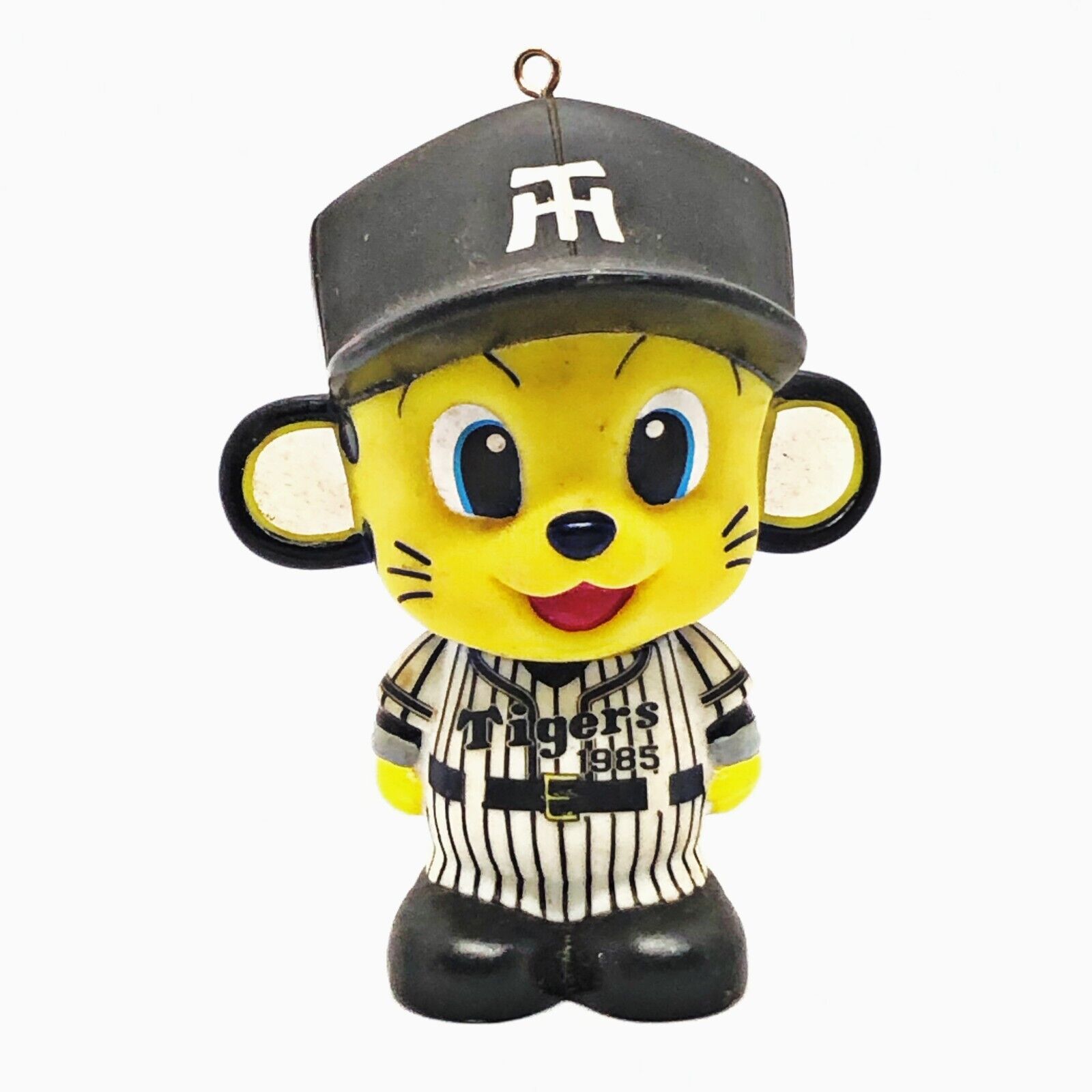 1985 Kawaii To Lucky Mascot Figure Hanshin Tigers Baseball Team Toy Happy Face 1985 Kawaii To Lucky Mascot Figure Hanshin Tigers Baseball Team Toy Happy Face