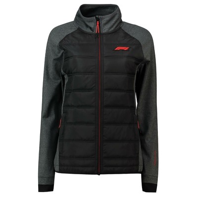 FANATICS BRANDED. FORMULA 1 TECH COLLECTION HYBRID JACKET - WOMENS