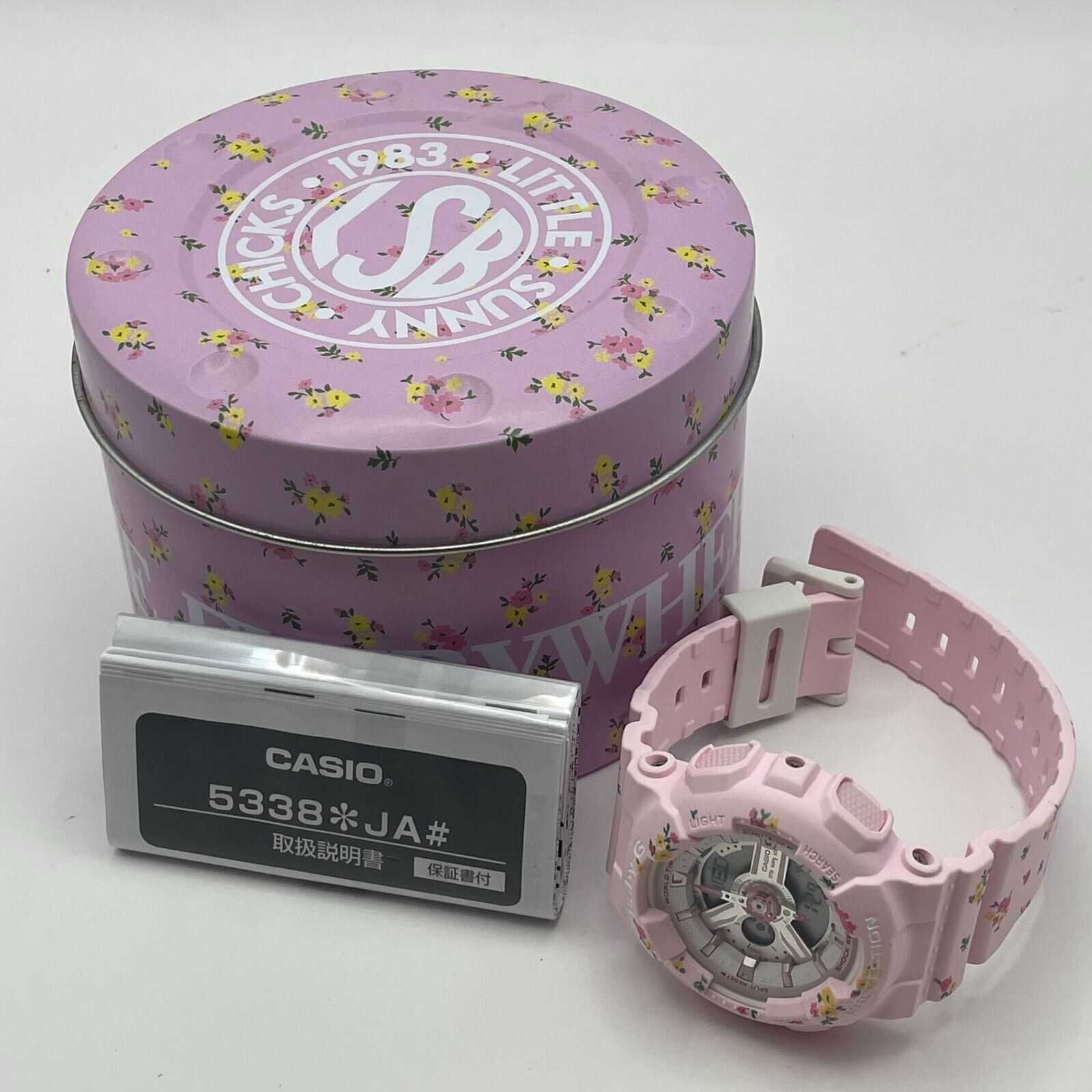 CASIO Pink Little Sunny BABY-G BA-110LSB-4AJR Bite CASIO Pink Little Sunny BABY-G BA-110LSB-4AJR Bite