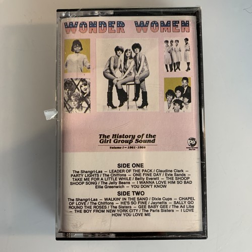 Wonder Women History of The Girl Group Sound Vol 1 (Cassette) 1961 