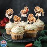 Ercadio 24 Pack Lion Cupcake Toppers Lion Cupcake Picks Animal Cupcake Picks Lion Birthday Cupcake Decorations for Baby Shower Birthday Animal Theme Party Cake Decor Supplies