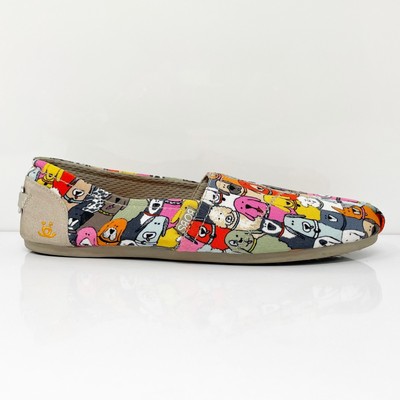 

Skechers Womens Bobs Plush 34389 Многоцветная повседневная обувь Кроссовки Размер 8,5, Multicolor, Bobs Plush