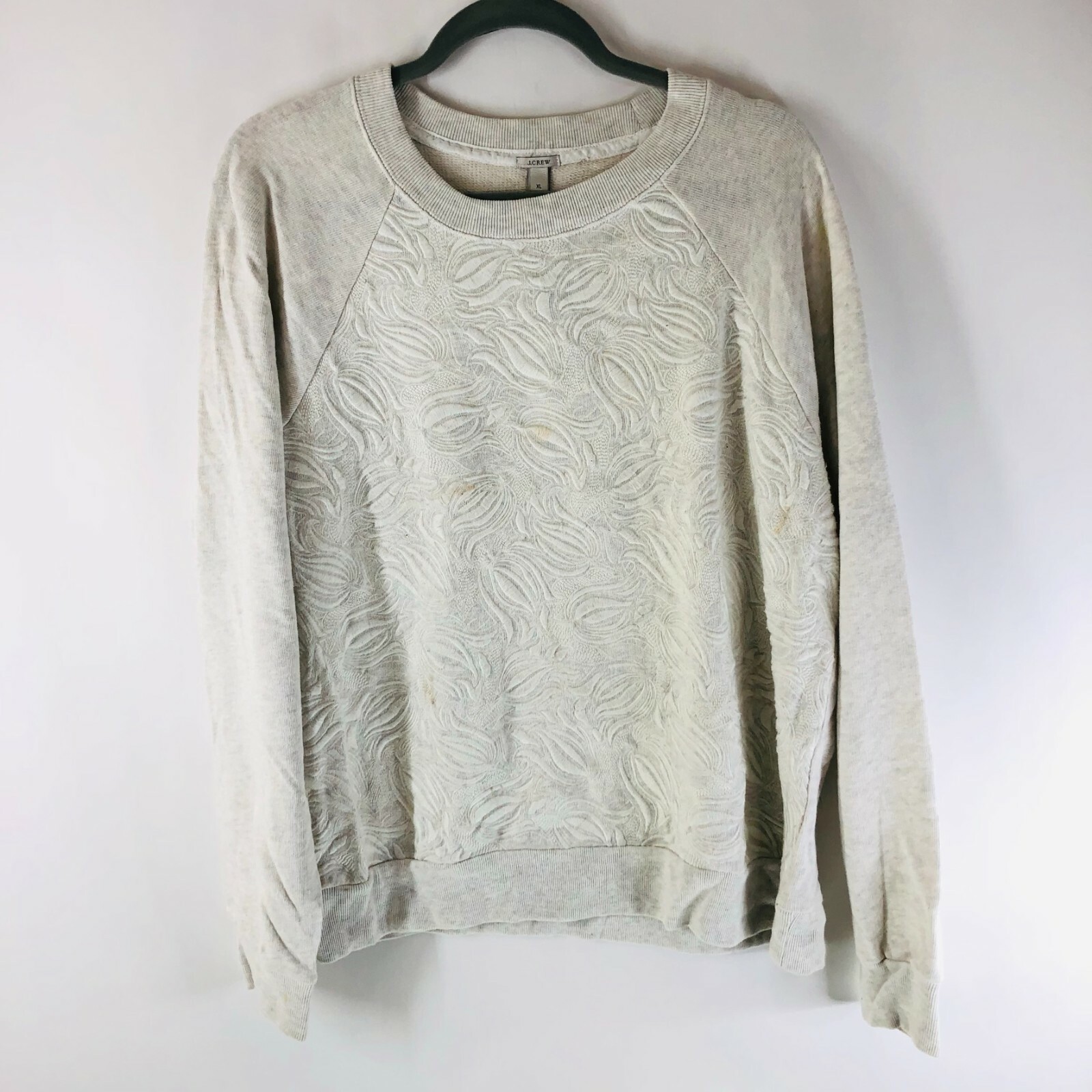 J Crew Womens Sweatshirt Floral 
