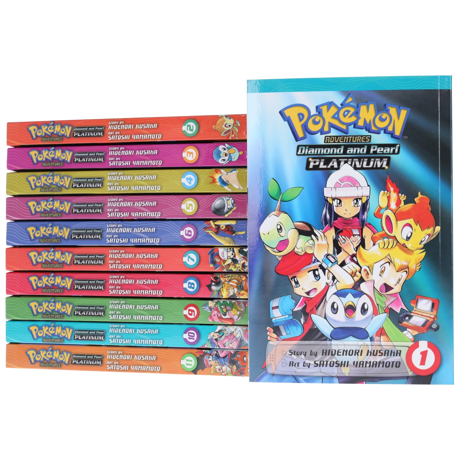 Pokemon Adventures Diamond & Pearl/Platinum Vol. 1-11 Box Set By