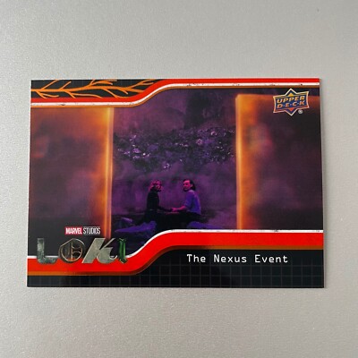 2023 Upper Deck Marvel Loki Season 1 #45 The Nexus Event Orange