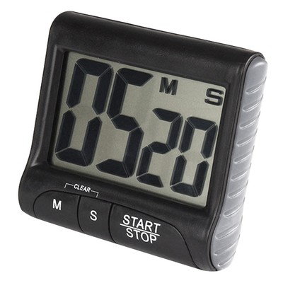 Home Timer Baking Screen Electronic Kitchen with Magnetic Back Countdown Clock