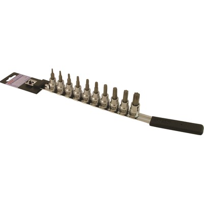 Cruz Tools Socket Bit Set 10 Piece Torx TX38TBS