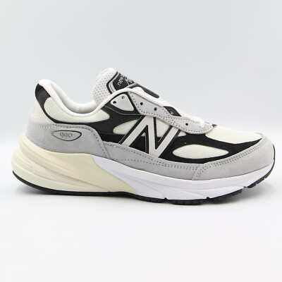 New Balance 990 v6 Mens Sneakers Running Shoes Teddy Santis Grey Black U990TG6