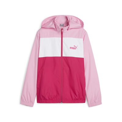 Ветровка PUMA Big Kids ESS+ с цветными вставками