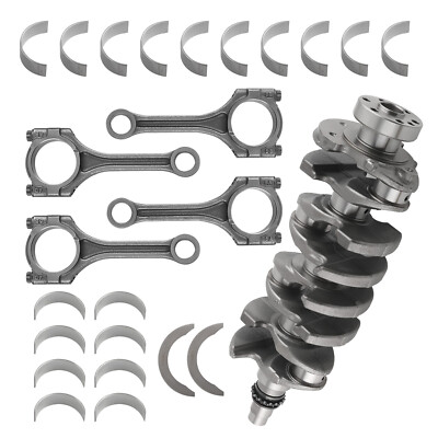 G4FJ 1.6L Engine Crankshaft & 4x ConRods & Bearings Set For Hyundai Tucson Kia