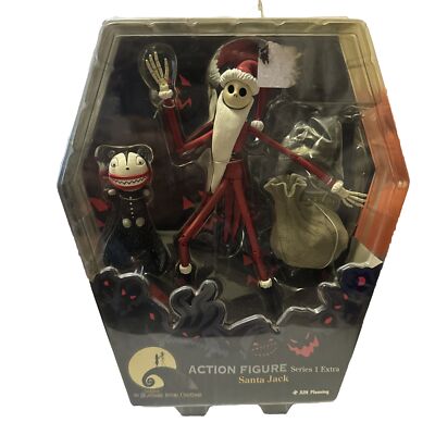 The Nightmare Before Christmas Action Figure Series 1 Extra Santa Jack 