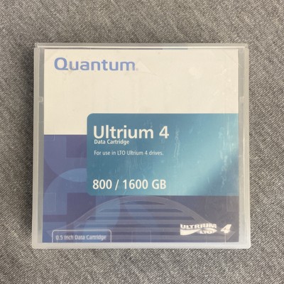 New Quantum 800GB/1.6TB LTO Ultrium 4.5-inch Tape Media Cartridge MR-L4MQN-01