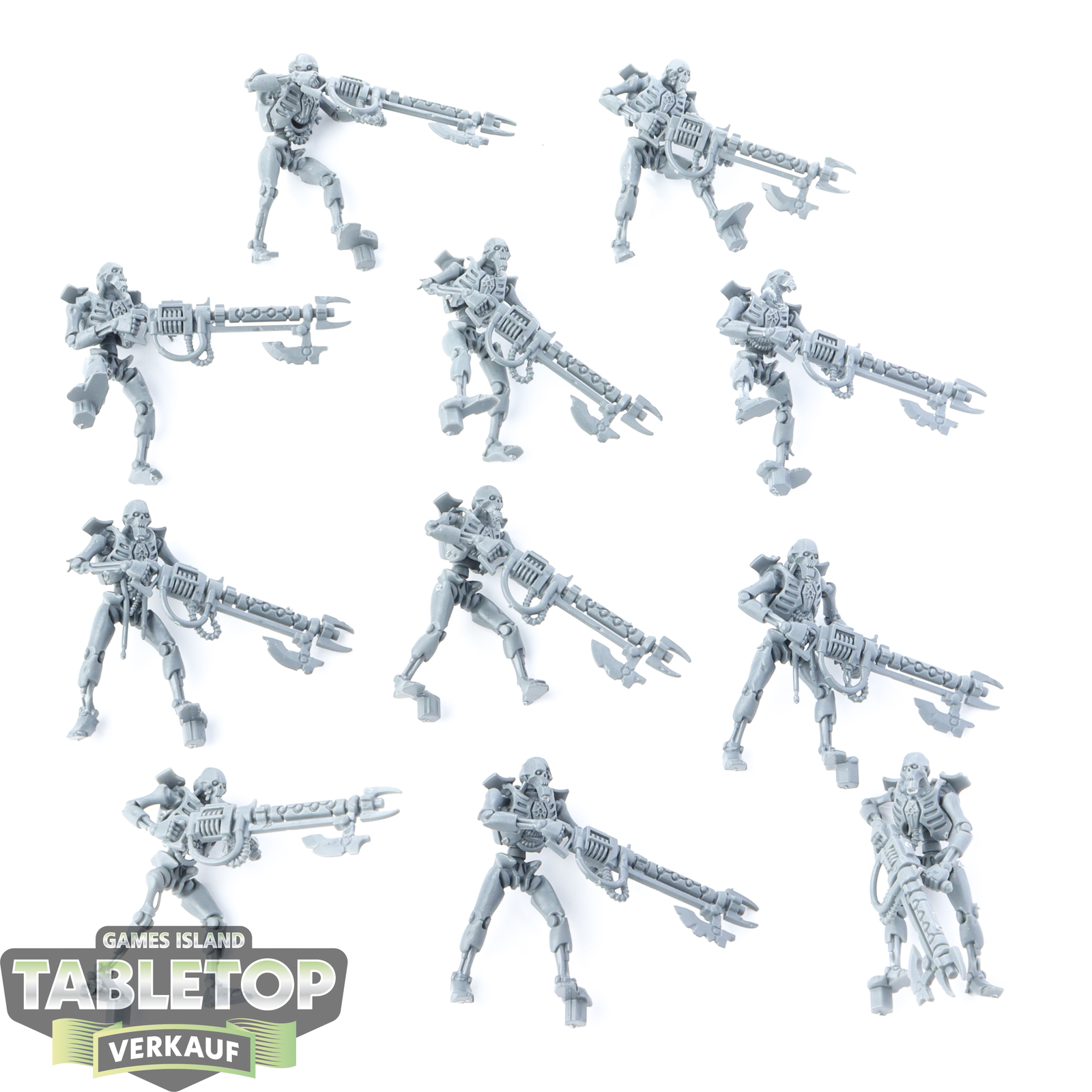 Necrons - 10x Necron Warriors - unbemalt