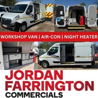 2018 VAUXHALL MOVANO L2 H2 WORKSHOP VAN EURO 6 DIRECT FROM NETWORK RAIL*AIR-CON*