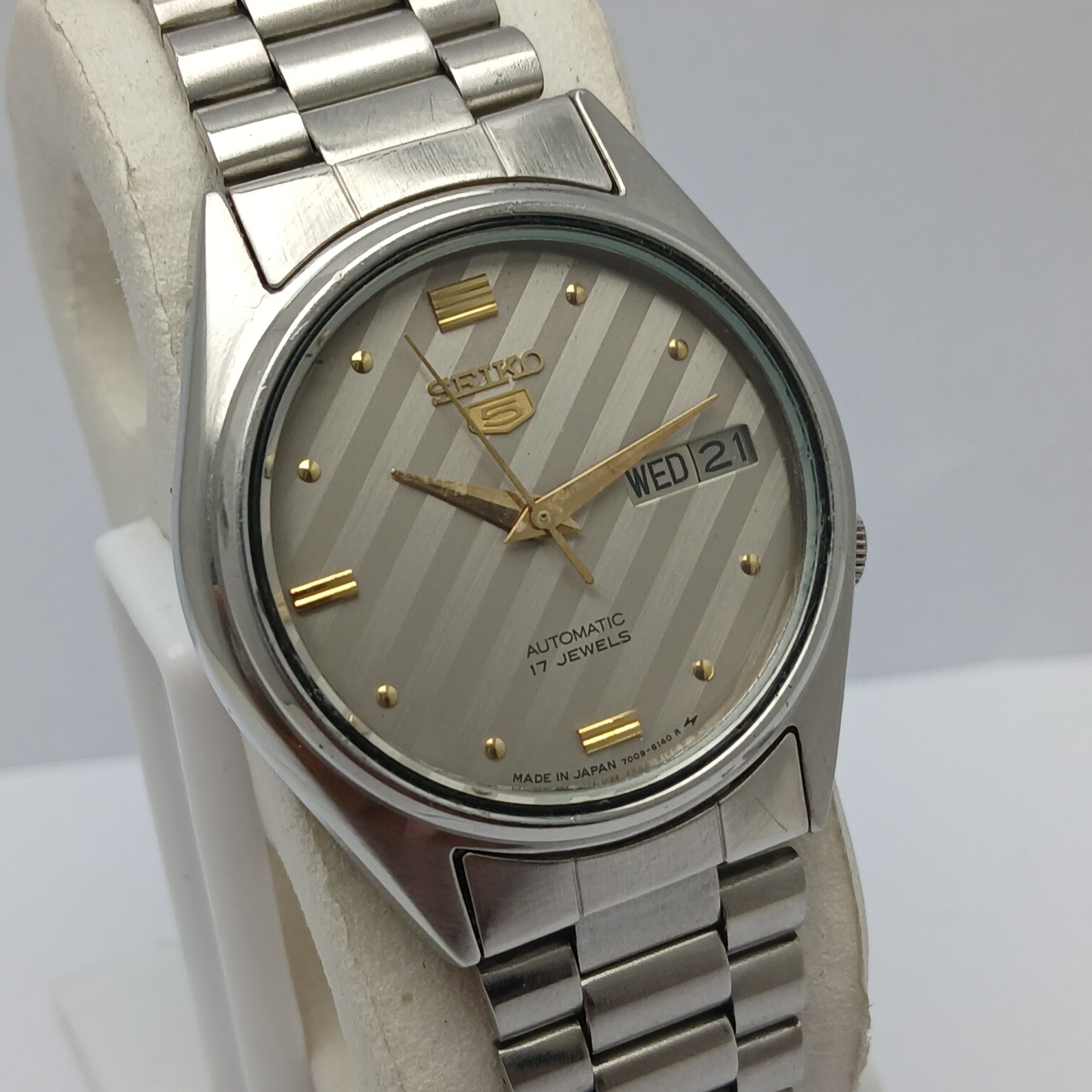 Vintage SEIKO☆セイコー 5 自動巻き メンズ 腕時計 7009-6001☆ Seiko 