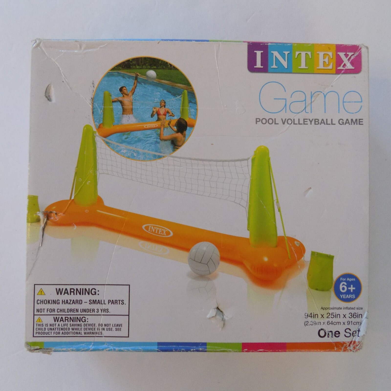 Intex Inflatable Pool Volleyball Game Set 94”x25”x36”のeBay公認海外通販｜セカイモン
