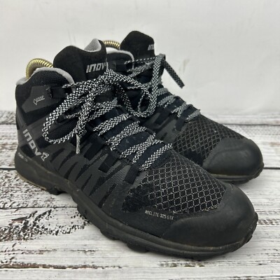 Inov-8 Roclite 325 GTX Trail Running Boots Shoes Black Men s Sz 8.5 Women s 10