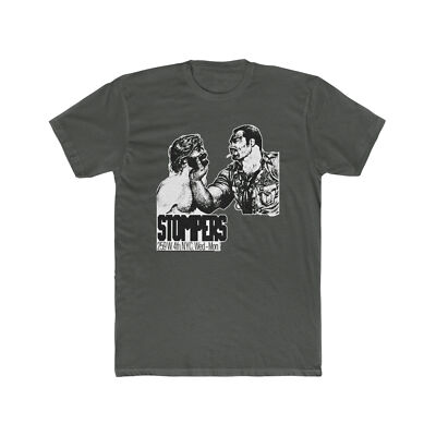 STOMPERS Foot Feet Gay Leather club Men's Cotton Tee New York City Fetish Boots