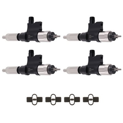 4PCS Diesel Fuel Injector for Isuzu 4HL1 6HL1 Engine 095000-5500 Direct Fit