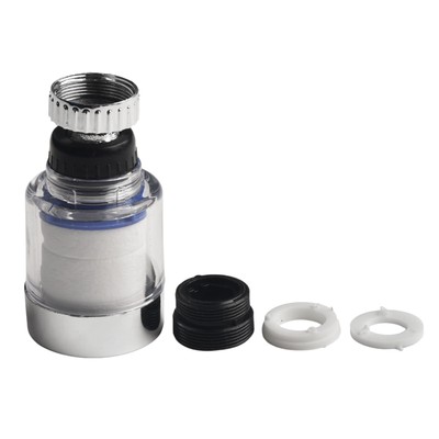 Convenient and Space saving Faucet Shower Water Filter for Clean Kitchen Water