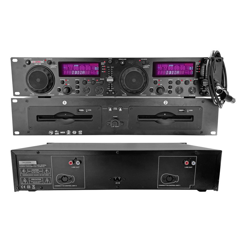 Rack Mountable Dj Equipment With A