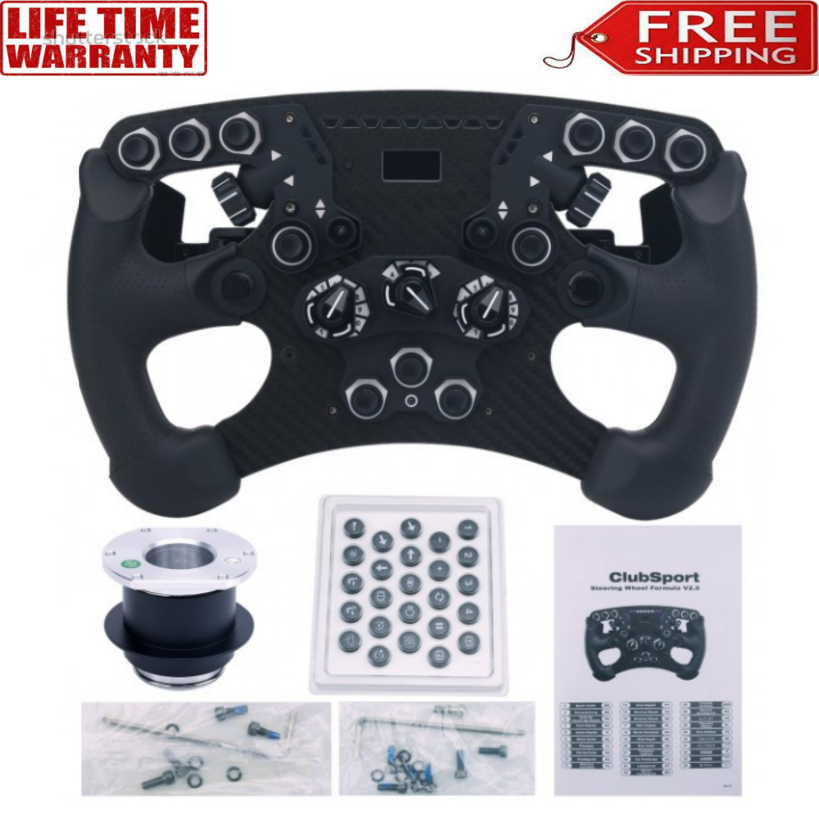 ClubSport Steering Wheel Formula V2.5X | Fanatec