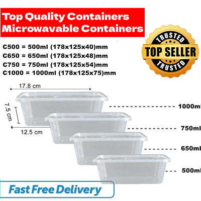 Microwavable tub 2024