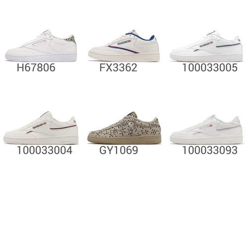 

Reebok Club C 85 Classic Мужчины / Женщины / Унисекс / Детская повседневная обувь для образа жизни Выбор 1, Club C 85 Mu Ps