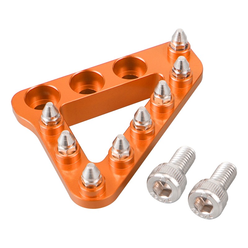 CNC Rear Foot Brake Pedal Plate Tip For KTM EXC SX XC XCF XCF-W XCW 85-500 04-15