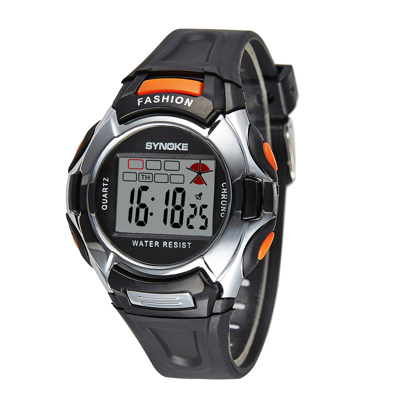 Multifunction Children Kids Waterproof Boys Girls Digital Alarm Date Wrist Watch