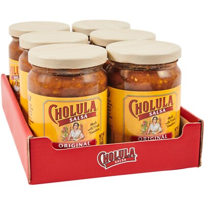 :.Cholula Original   Salsa, Medium  ️ 12 oz (Pack of 6).: