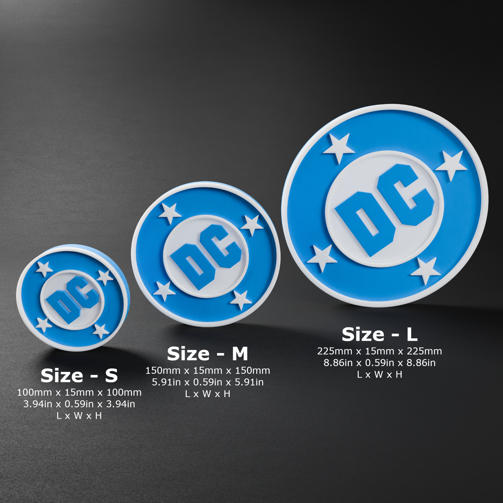 DC Comics (2024) - Comics 3D Printed Logo Display Sign