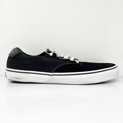 Vans Mens Off The Wall 721356 Черная повседневная обувь Кроссовки Размер 10.5