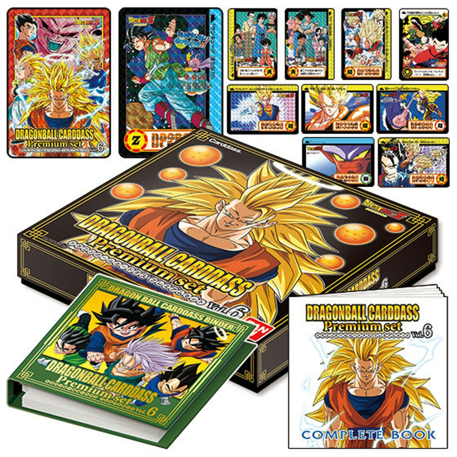 Dragon Ball Carddass Premium Set Vol.6 170 Cards Japanese Dragon Ball Carddass Premium Set Vol.6 170 Cards Japanese
