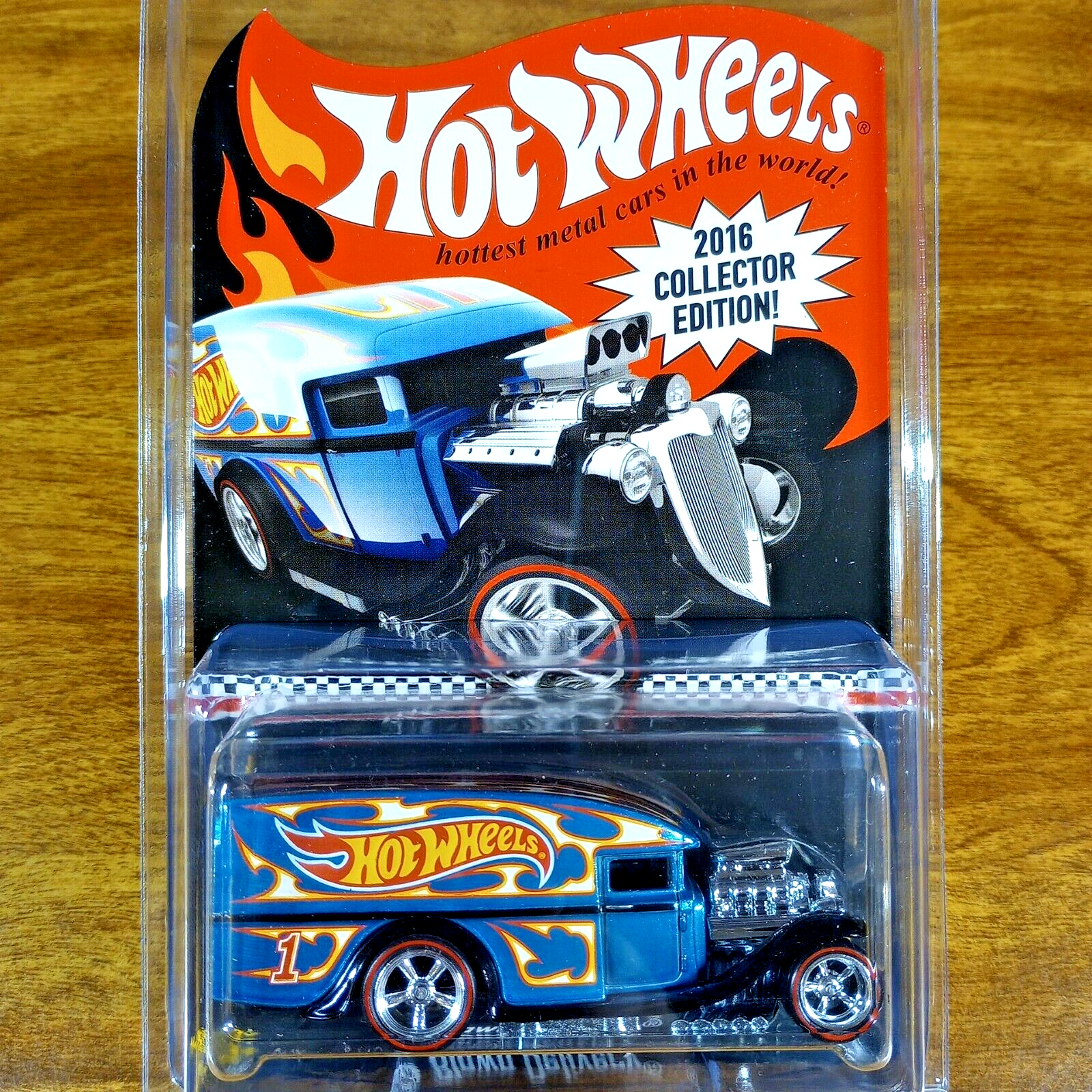 Hot Wheels RLC 2016 Collector Edition Mail-in Blown Delivery Teal