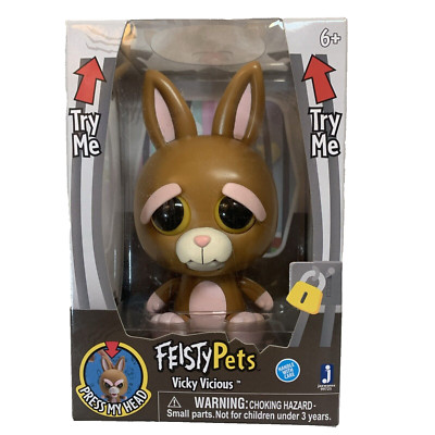 Feisty Pets Vicky Vicious Bunny 4 Inch Figure Brand New