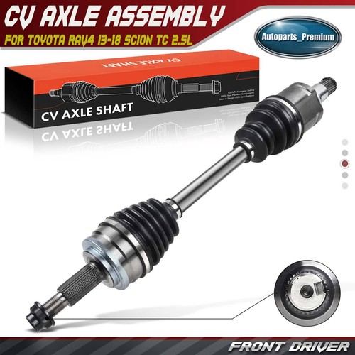 Front Driver CV Axle Assembly for Toyota RAV4 2013-2018 Scion TC