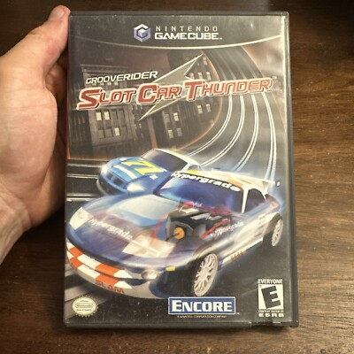 Grooverider Slot Car Thunder (Nintendo GameCube) Complete - Tested - Authentic