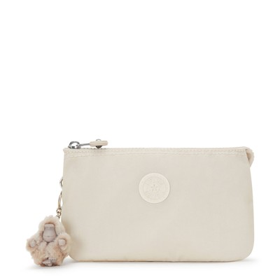 Kipling Creativity Large Metallic Pouch Multifunction Beauty Organizer Case