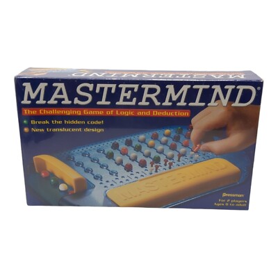 New  Mastermind Board Game 2002 Pressman Strategy Game